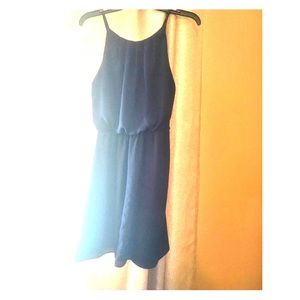 Short Navy Blue Dress